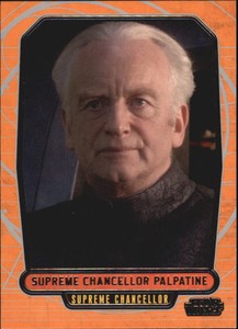 2012 Star Wars Galactic Files #69 Supreme Chancellor Palpatine - NM-MT
