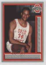 1991-92 Ohio State Buckeyes Team Issue Lawrence Funderburke