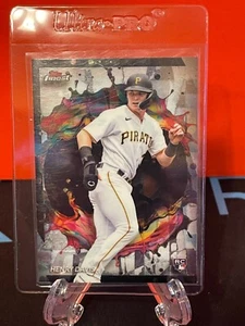 2024 Topps Finest - Rare Base #289 Henry Davis (RC) - Picture 1 of 2