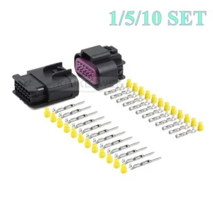12 Pin Delphi Metri-Pack GT150-Series Male/Female Sealed Connector Plug Kit New - Picture 1 of 6