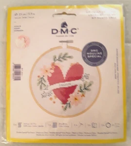 Neu DMC "Herz" gezähltes Kreuzstich-Set BK1831 - Materialien & Reifen - Bild 1 von 4