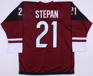 Derek Stepan Signed Coyotes Jersey (Beckett COA)  Playing career 2010–present