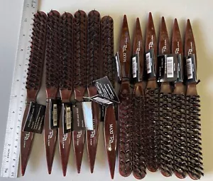 12x Phillips Brush Maxi-Teaze, Natural Bristles & Thin Point Shape Styling Brush - Picture 1 of 6