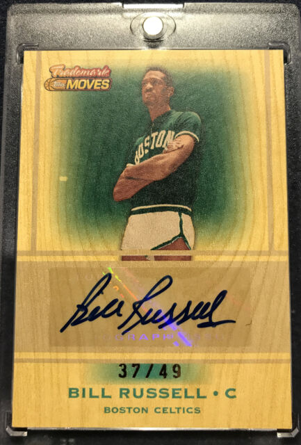Sold at Auction: 2008 Topps Elevation Bill Russell Auto Patch 2/15