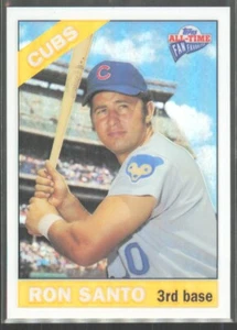 2003 Topps All-Time Fan Favorites Refractor Ron Santo/299 Chicago Cubs #145 - Imagen 1 de 2