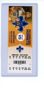2013 Dirk Nowitzki 25,000 Milestone Ticket Stub Anthony Davis Rookie Season RC - Picture 1 of 6