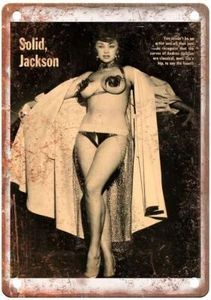 Frolic Girly Magazin Pinup Modell 1963 Retro Look Blechschild GM389 - Bild 1 von 2