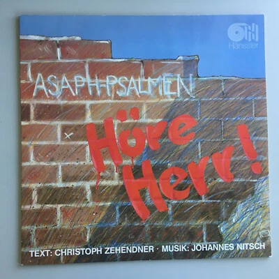 LP Höre Herr Asaph Psalmen Christoph Zehendner Nitsch Junge Sound Hänssler 99136 - Bild 1 von 4