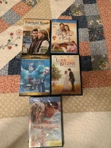 Hallmark MY ONE &ONLY,FIELDER CHOICE,EASTER UNDER WRAPS,LOVE BEGINS&FAIRFIEL DVD - Picture 1 of 1
