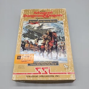 Secret of the Silver Blades Advanced Dungeons & Dragons Commodore 64/128 - Picture 1 of 8