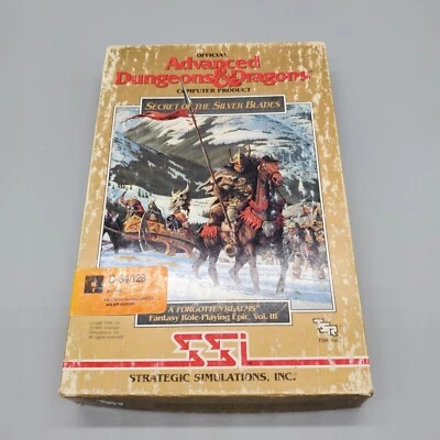 Secret of the Silver Blades Advanced Dungeons & Dragons Commodore 64/128 - Image 1 of 4