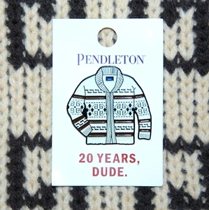 Prendedor Suéter Pendleton Westerley 20 Años Tío 20 Aniversario The Big Lebowski  - Imagen 1 de 3