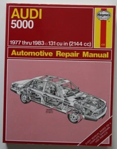 AUDI 5000 1977 1983 Haynes Repair Manual - HS10001118 - Photo 1 sur 1