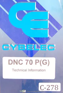 Cybelec DNC 70 P (G), Technical Manual 1997 - Picture 1 of 3