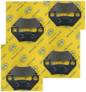PASTILLAS DE FRENO DELANTERAS Y TRASERAS aptas para ARCTIC CAT Wildcat 1000 2011-2014 - Imagen 1 de 2