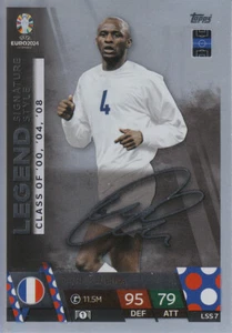 Patrick Vieira Legend Firma Fútbol Tarjeta Coleccionable LSS 7 Signature Style - Imagen 1 de 2