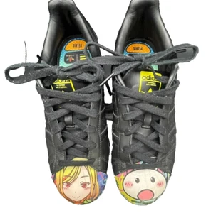 Adidas Superstar Supershell x Pharrell Williams Sneakers Black Anime - US 5 Male - Picture 1 of 23