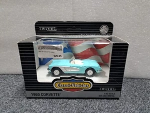 1/43 ERTL 1960 Corvette Blue B1* - Picture 1 of 6