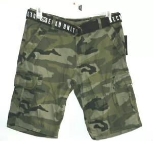 ECKO UNLTD. RIP STOP CARGO COMBAT CAMO SHORTS WITH BELT MEN SIZE 32 - Picture 1 of 4