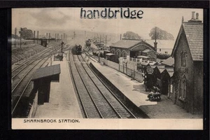 Sharnbrook - Estación de tren - postal impresa - Imagen 1 de 2