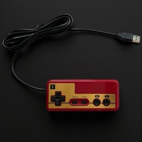 Classic USB Nintendo Family Computer Controller Famicom NES for PC Mac Steam +