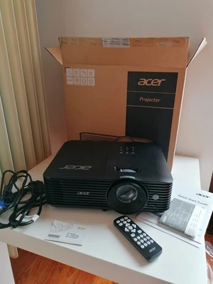 DLP-Projektor Acer X 128 HP schwarz Top Zustand  - Bild 1 von 4