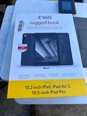 Zagg Rugged Book for 10.2" iPad, iPad Air 3, 10.5" iPad Pro w/Cable, Quick Start - Image 1 of 4