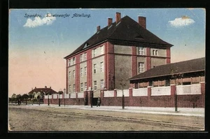 Berlin-Spandau, Kaserne der Scheinwerfer Abteilung, Ansichtskarte  - Picture 1 of 2