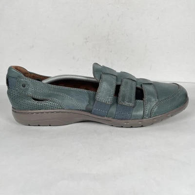 Cobb Hill Shoes Womens Size 11 Blue Leather Comfort Casual Walking Sandals - Image 1 of 4