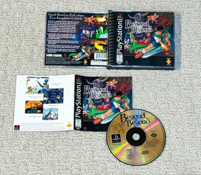 Beyond the Beyond (PlayStation 1, PS1) Game - Complete CIB - Tested - Authentic - Image 1 of 4