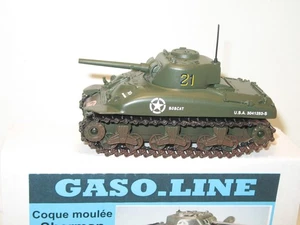 SOLIDO, Sherman Panzer Gussrumpf Militär USA 21 Gaso-line - Bild 1 von 5
