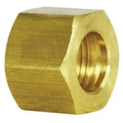 18036 Hex Nut, 5/16 in Compression, Brass (13 Pack) - Image 1 of 1