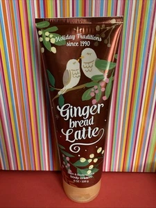 NEW BATH & BODY WORKS GINGERBREAD LATTE ULTRA SHEA BODY CREAM 8 FL. OZ - Picture 1 of 1