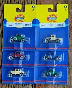 Lot of (6) Athearn HO Scale Ford Model A Sport  Coupes & Pickups (Lot B) - Picture 1 of 7