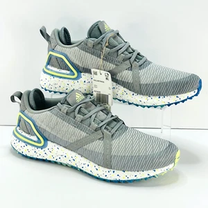 Adidas Golf Uomo Solarthon Scarpe da Golf Senza Punte Grigio/Primegreen FZ1025 Taglia 10 - Foto 1 di 14