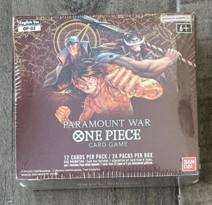 Juego de cartas Bandai One Piece TCG Paramount War versión en inglés OP-02 - Booster Box - Imagen 1 de 7