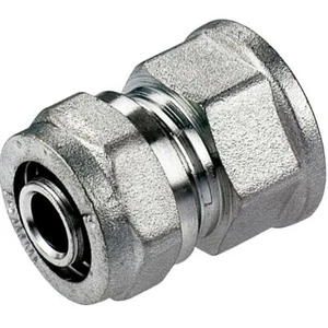 PEX-AL-PEX 16/20mm x 1/2" 3/4" Female BSP Compression Fittings Union Muff - Picture 1 of 2