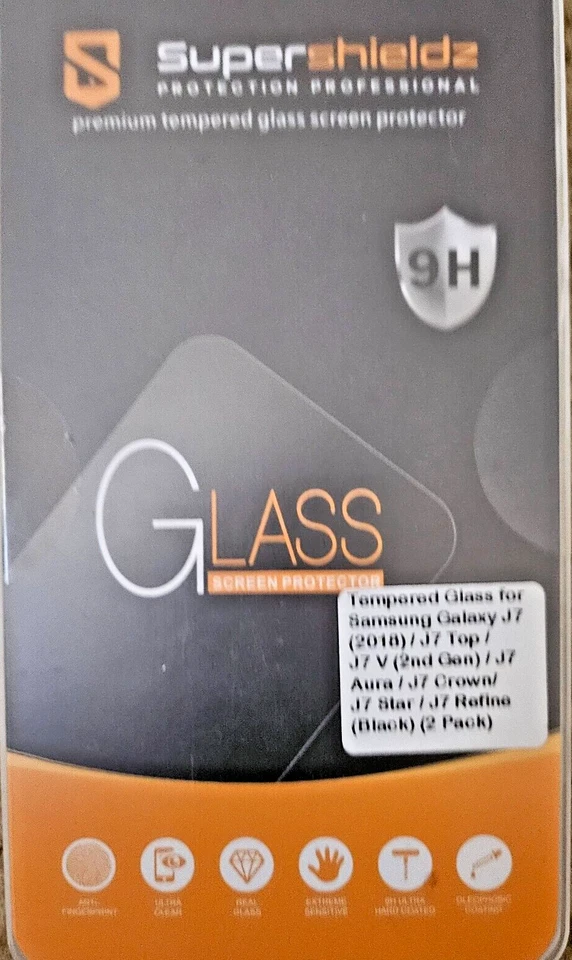 2 X Supershieldz закаленное стекло полный чехол протектор экрана Samsung Galaxy S7(A2) - Изображение 1 из 4