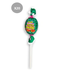 918019 20 X 18.4g CHICLE WHAT A MELON BLOW POP GOMA BURBUJA DULCE DURA - Imagen 1 de 1