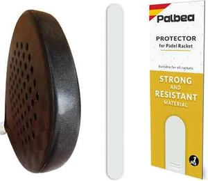 Transparent Padel Racket Protector - Pack of 1- Rough & Lightweight Padel - Picture 1 of 6