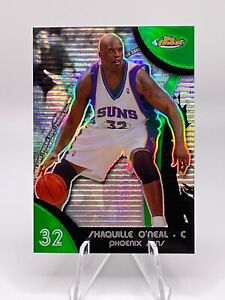 Shaquille O'Neal 2007-08 Topps Finest #32 Green Refractor /149 HOF Suns Sharp!
