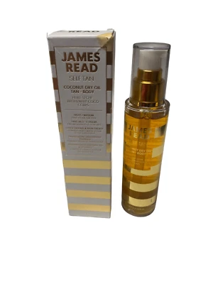 James Read Tan Coconut Dry Oil Tan Face & Body 3.3oz Damaged - Image 1 of 3