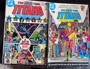 The New Teen Titans Keebler abuso de drogas y #8 - Imagen 1 de 2