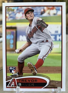 2012 Topps Update Series TREVOR BAUER Rookie Card RC #US213 Diamondbacks - Picture 1 of 2
