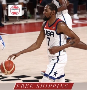 Nike 2021 Team USA Tokyo Olympics Basketball Shorts White CT6627-100 Mens Sz 34R - Picture 1 of 10