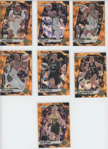 Seattle Storm ORANGE Ice Prizms Team Lot 2024 Prizm WNBA - Imagen 1 de 8