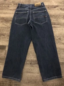 Jeans Southpole De Colección Para Hombres 31 X 30 Azul Y2K Pierna Ancha Patinador Hip Hop Denim - Imagen 1 de 6