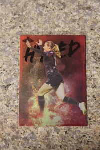 2022 Parkside NWSL Kealia Watt Hyped Insert SP Chicago Red Stars #8