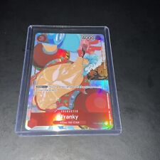 One Piece Card Game TCG - Franky OP01-021 OP04 - 2023 Gift Collection Alt Art PW