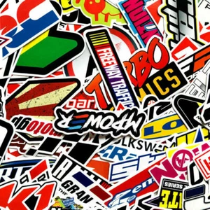 100PCS JDM Stickers Pack Car Motorcycle Racing Motocross Helmet Vinyl Decals Lot - Picture 1 of 10